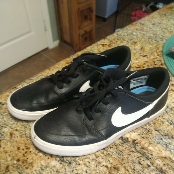 Nike SB Portmore II Mens Black Solar prm Skate Shoes 923115-010 Sz 7 - Picture 1 of 12